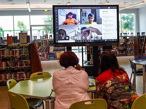 Online classes from GEMS Modern Academy School in Dubai.