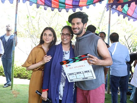 Aditi Rao Hydari, Brinda and Dulquer Salmaan