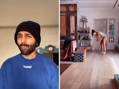 Kartik Aryan and Katrina Kaif