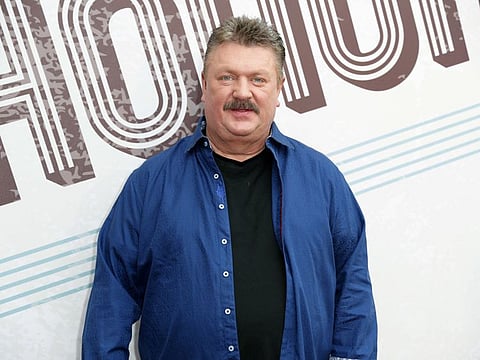 Joe Diffie arrives at the 12th Annual ACM Honors at the Ryman Auditorium on Wednesday, August 22, 2018 in Nashville, Tenn. (Photo by Al Wagner/Invision/AP)