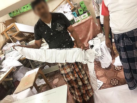 Two factories and two stores were shut down by authorites in Ajman for making unlicensed medical masks using substandard products in non-compliant facilities in Ajman