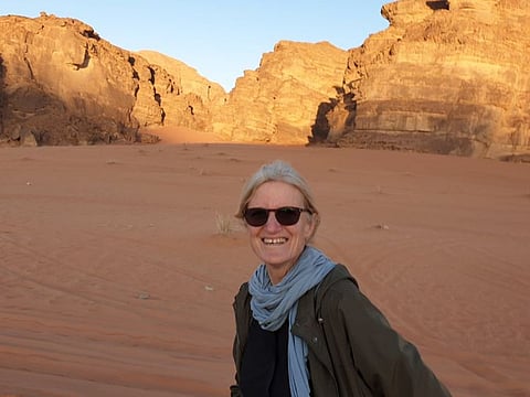 Wendy Hocking tested positive for coronavirus while passing through Dubai en route to Melbourne from London