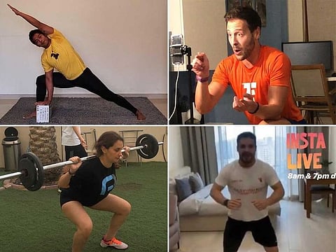 Free online workouts for fitness enthusiasts as part of COVID-19 solidarity