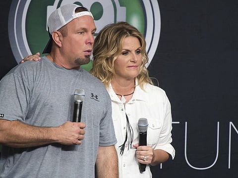 Garth Brooks and Trisha Yearwood 