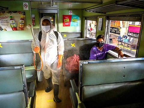 Countries around the world disinfect to counter spread of coronavirus