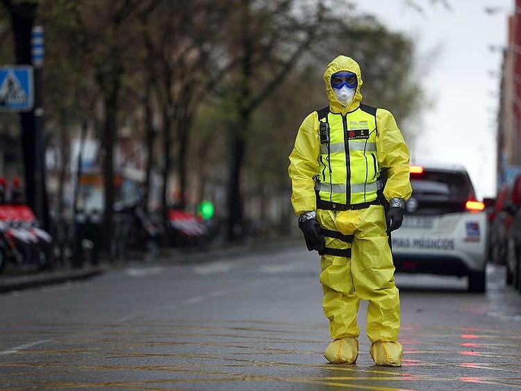 Spain emergency military unit coronavirus