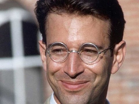 American journalist Daniel Pearl who was kidnapped and murdered in Pakistan in 2002. 
