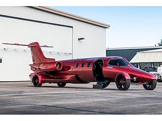Jet on wheels! Is this the ultimate limousine?