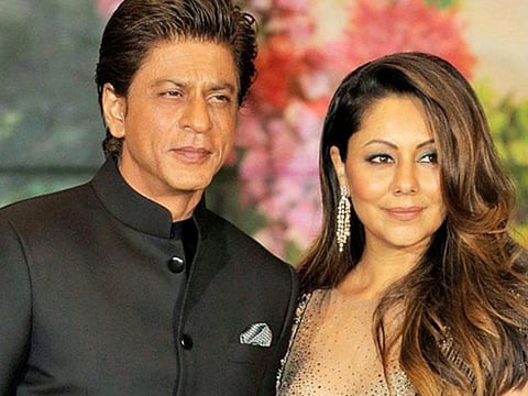 Shah Rukh Khan with wife Gauri

IANS