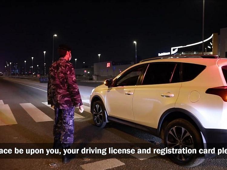 Routine stop check in RAK turns into show of appreciation to medics