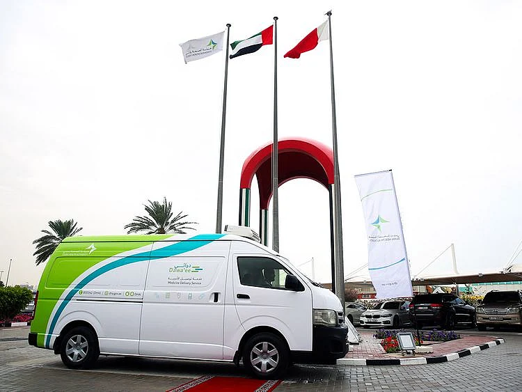 Dubai Health Authority free medicine delivery service