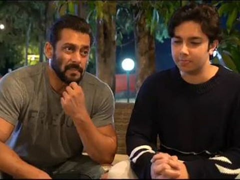 Salman Khan and Nirvaan Khan