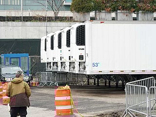 As morgues overflow, New York struggles with COVID-19 dead 