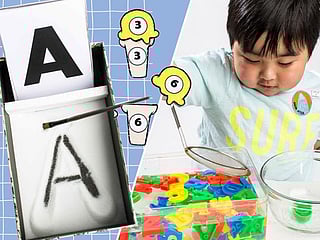 Easy DIY children's games that make learning fun