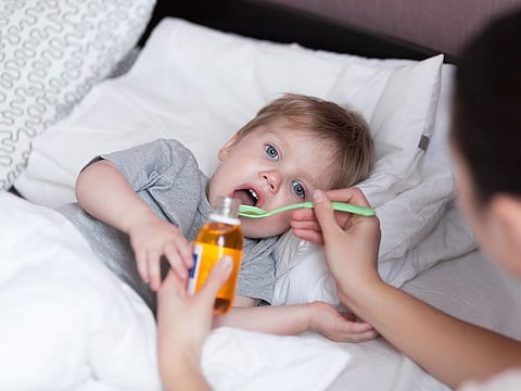 Scarlet fever is a bacterial infection that is caused by toxins produced by Group A Streptococcus (GAS) bacteria, the same bacteria responsible for strep throat.