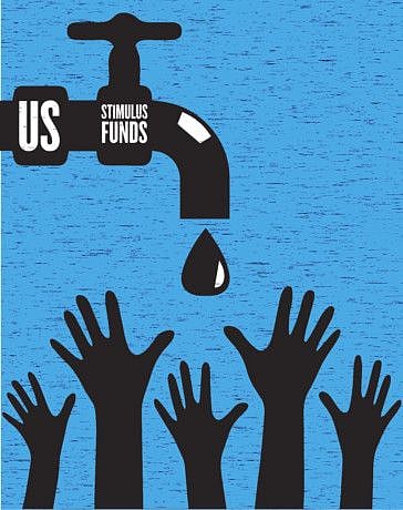 It's good to announce trillion dollar stimulus packages, but precious time cannot be wasted on due process. The funds must reach the intended at the first opportunity.