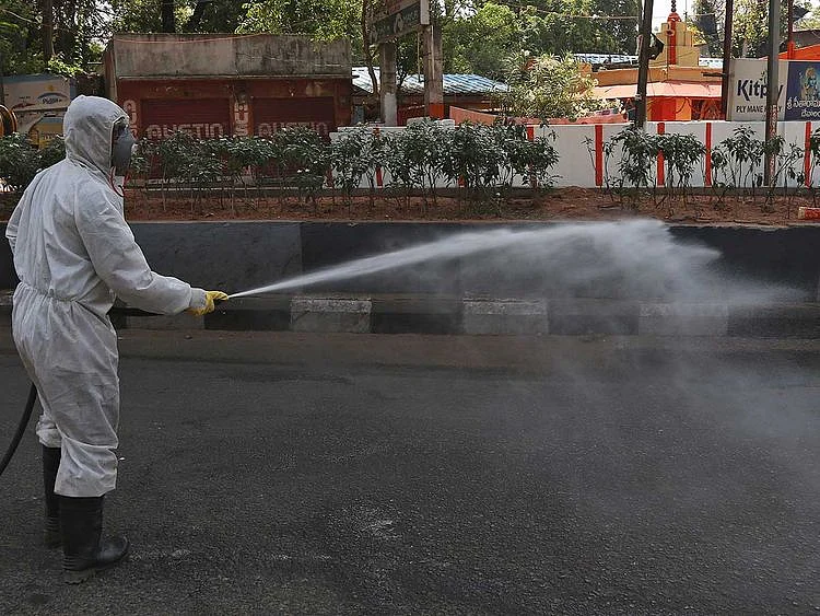 India disinfect coronavirus