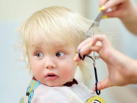 It can be a hassle to get little ones to stay still long enough for a trim.
