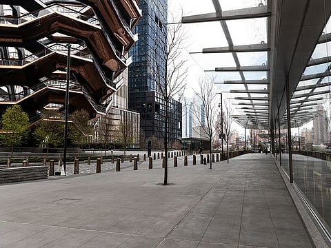 No one's around... That's the state of the world right now. Streets in New York and elsewhere are emptied of its denizens. All of this will cost the global economy dearly.