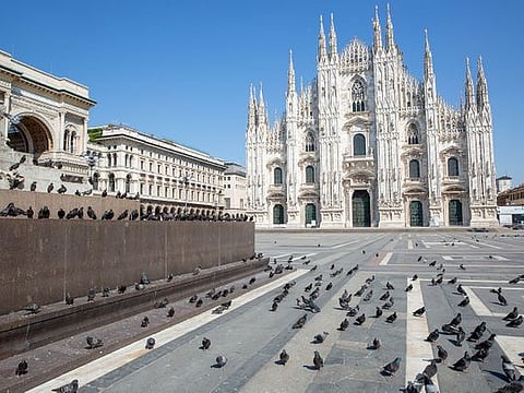 COVID 19: Italy's empty quarters