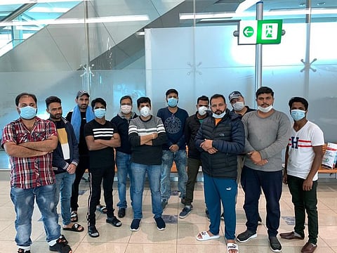 Indian men stranded at Dubai airport for three weeks