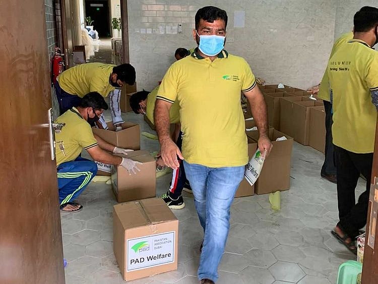 PAD volunteers