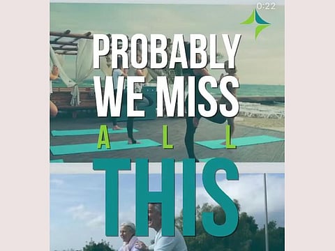 The DHA asks people to work together in new video on Instagram