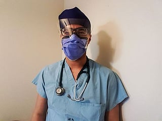 Coronavirus: A day in the life of a Dubai kid now treating COVID-19 patients in Canada