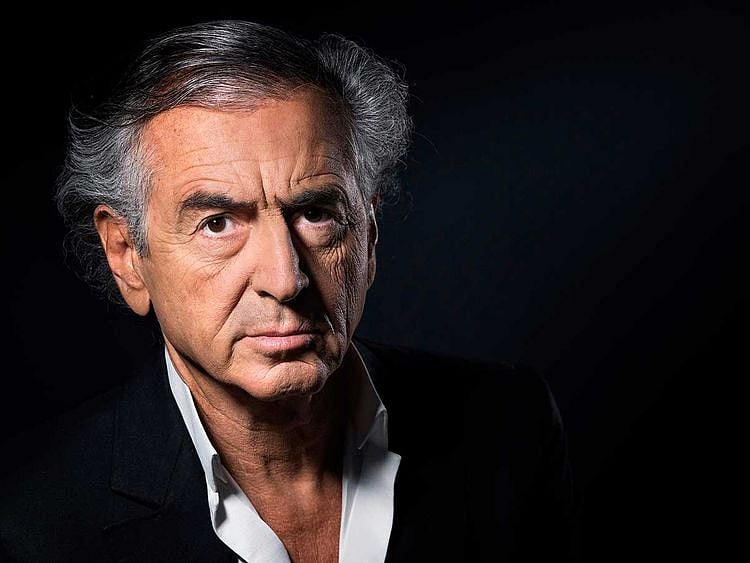 French philosopher and writer Bernard-Henri Levy 