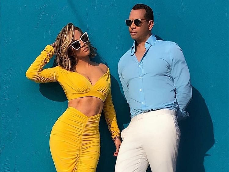 Jennifer Lopez and Alex Rodriguez