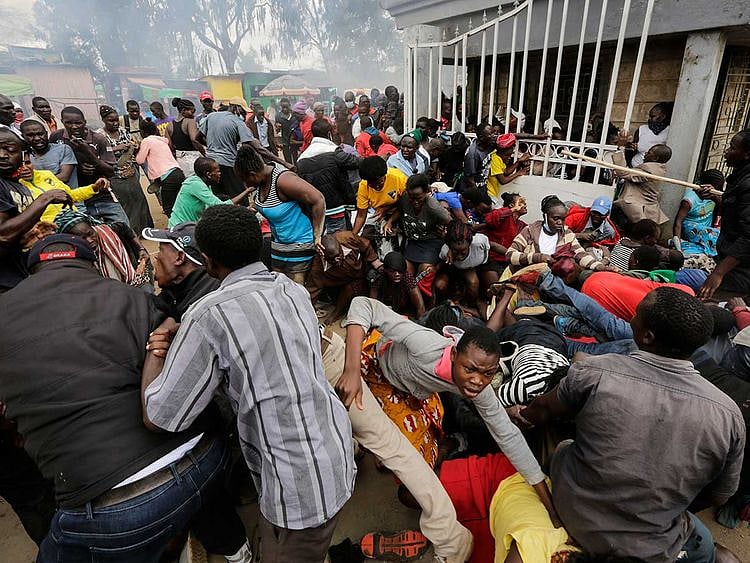 Kenya food distributution stampede