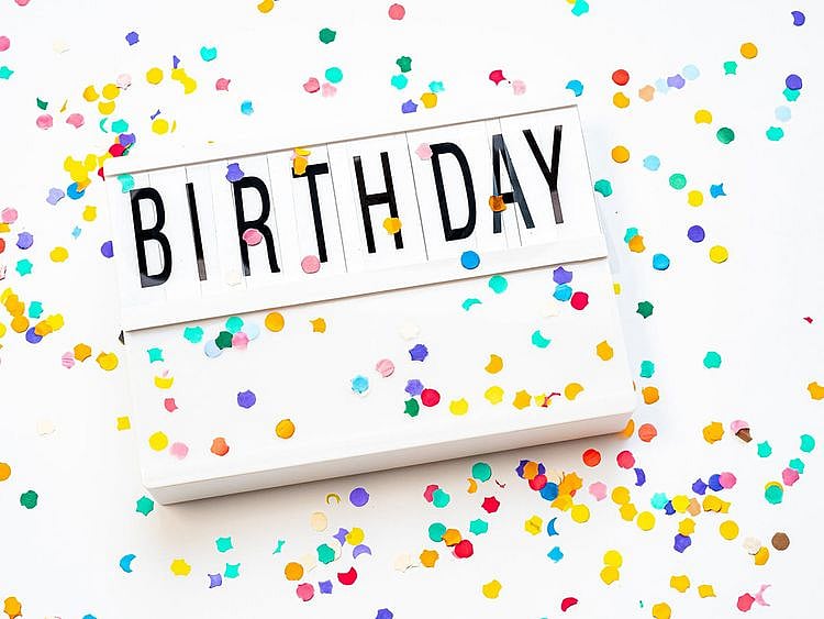 Birthday. Happy birthday