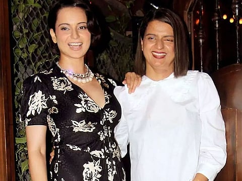 Kangana Ranaut and Rangoli Chandel