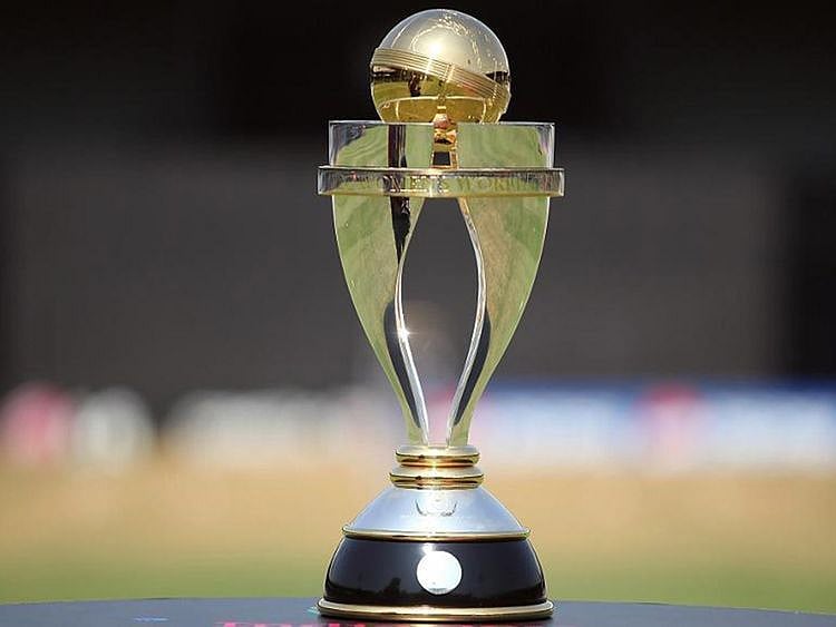 The Women's Cricket World Cup trophy