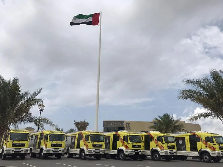 New fire engines for Sharjah Civil Defence