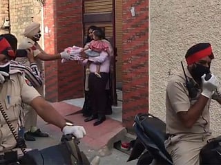 Coronavirus: Watch how Punjab police made birthday celebrations special for a 1-year-old amid India's COVID-19 lockdown
