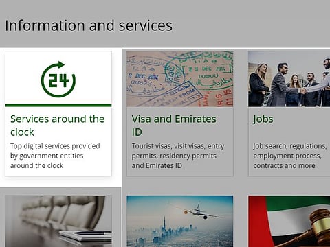 UAE Federal government departments offer online services that allow you to get work done without the need for a physical visit