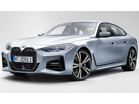 The zero-emissions Concept i4 has now served as a foundation for a speculative rendering of the new 4 Series Gran Coupe...