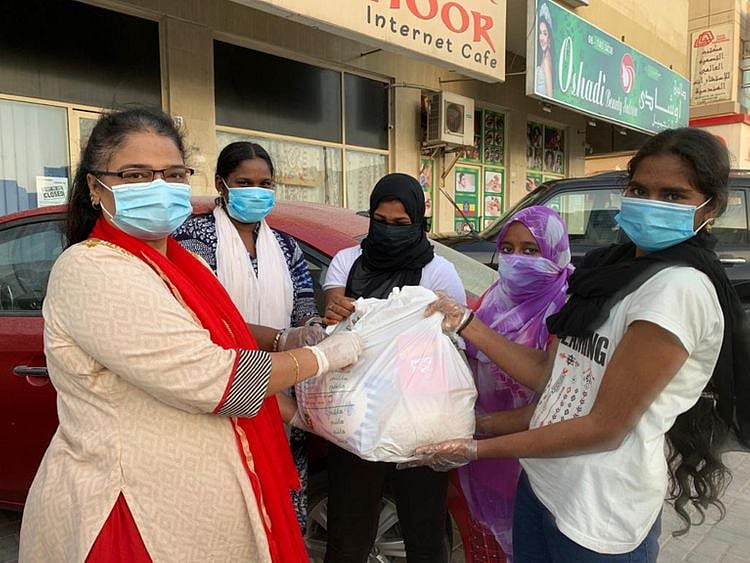 Indian missions deliver food and medicines to the needy