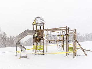 In Pictures: From Moscow to Mumbai playgrounds wear a deserted look