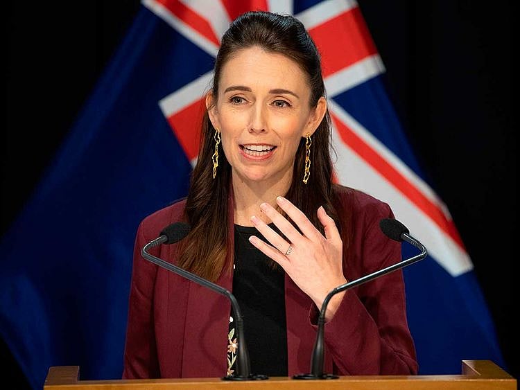 New Zealand's Prime Minister Jacinda Ardern 