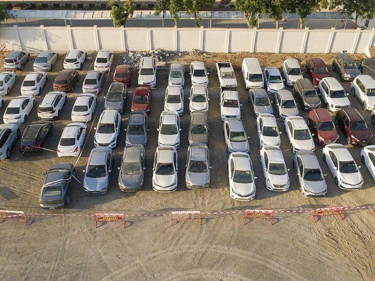 Stolen rental cars seized in Ajman