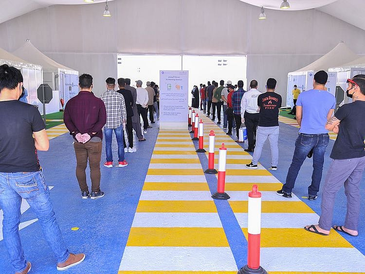 20,000 mall employees tested for coronavirus in Abu Dhabi 