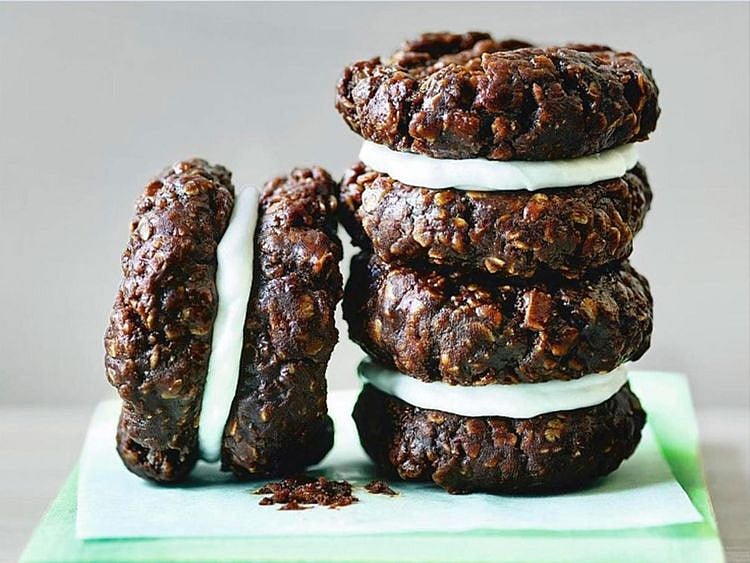 no bake choco cookies