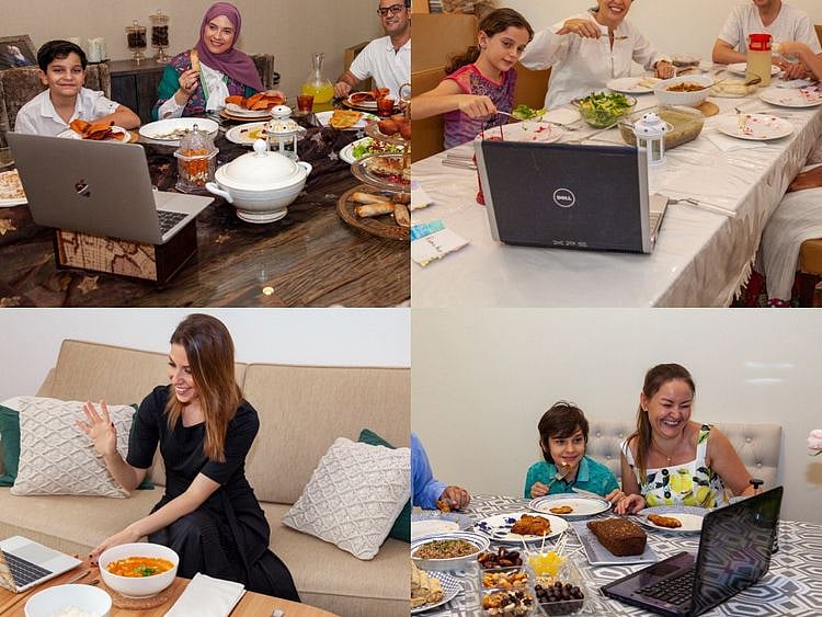 Residents enjoy virtual Iftars