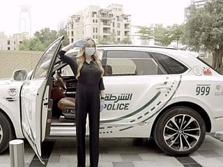 Coronavirus: American actor Lindsay Lohan shares pictures thanking UAE, Dubai Police