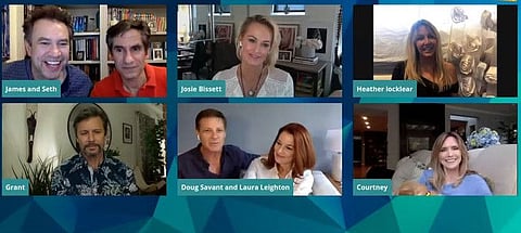 ‘Melrose Place’ had a virtual reunion