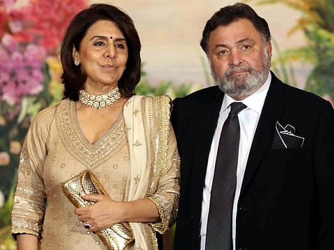 Neetu and Rishi Kapoor.
