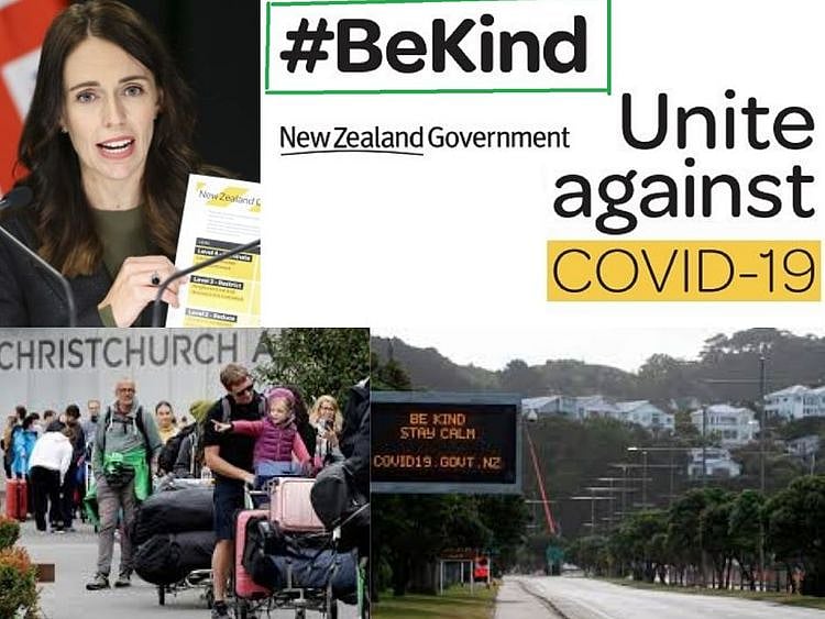 BE KIND, STAY CALM: Clear messaging 