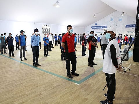 All screening facilities in Musaffah will work together to ensure residents at risk have quick access to safe testing